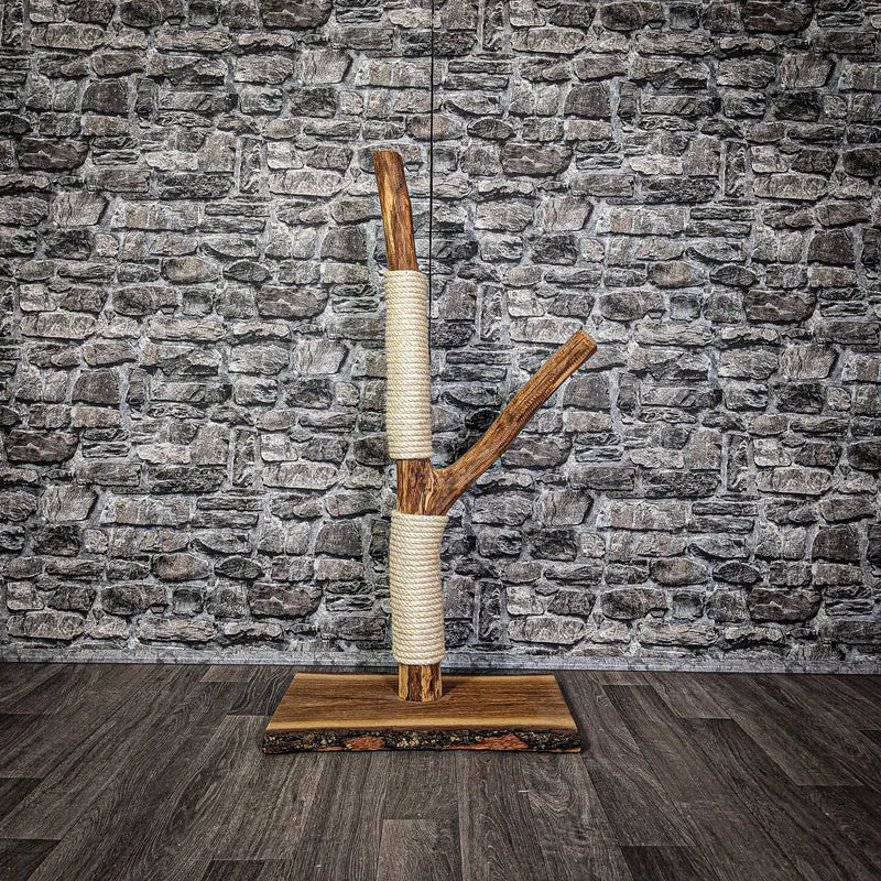 Kratzstamm 103 cm hoch Natur Holz Design Kratzbaum 2757 Naturkratzbaum