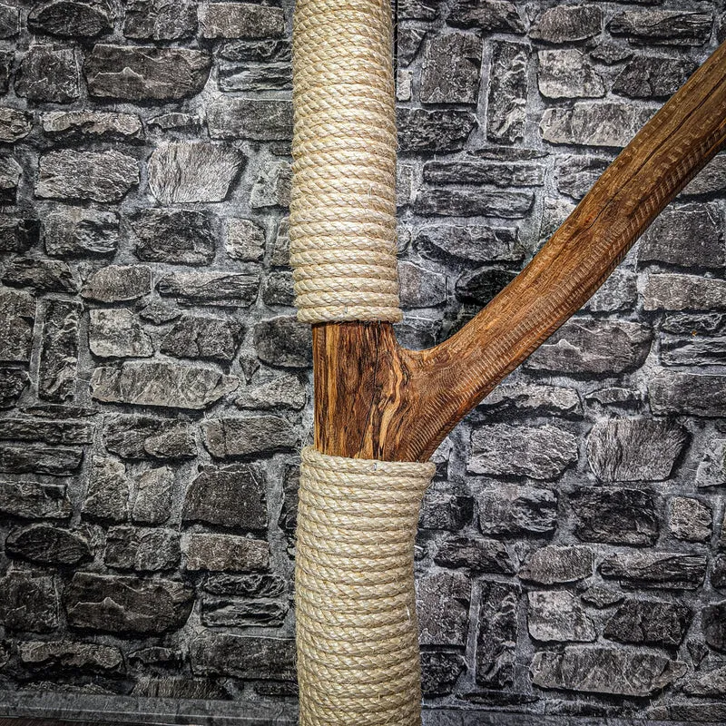 Kratzstamm 103 cm hoch Natur Holz Design Kratzbaum 2757 Naturkratzbaum