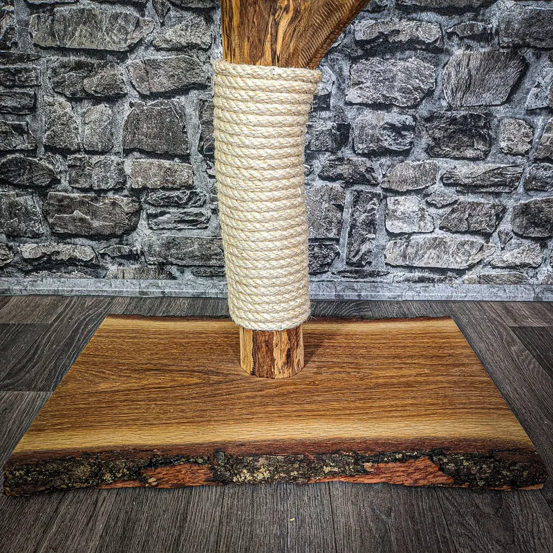 Kratzstamm 103 cm hoch Natur Holz Design Kratzbaum 2757 Naturkratzbaum