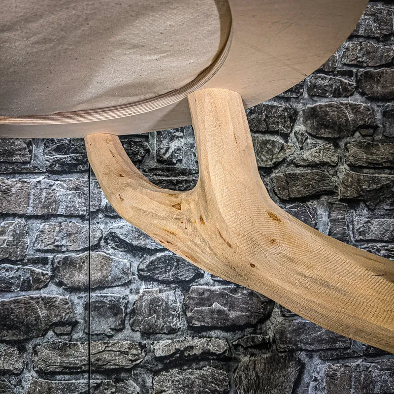 Naturkratzbaum 203 cm hoch Kratzbaum Natur Holz Design 2756 Katzenbaum