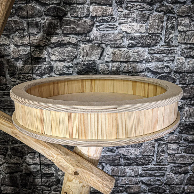 Naturkratzbaum 210 cm hoch Kratzbaum Natur Holz Design 2751 Katzenbaum