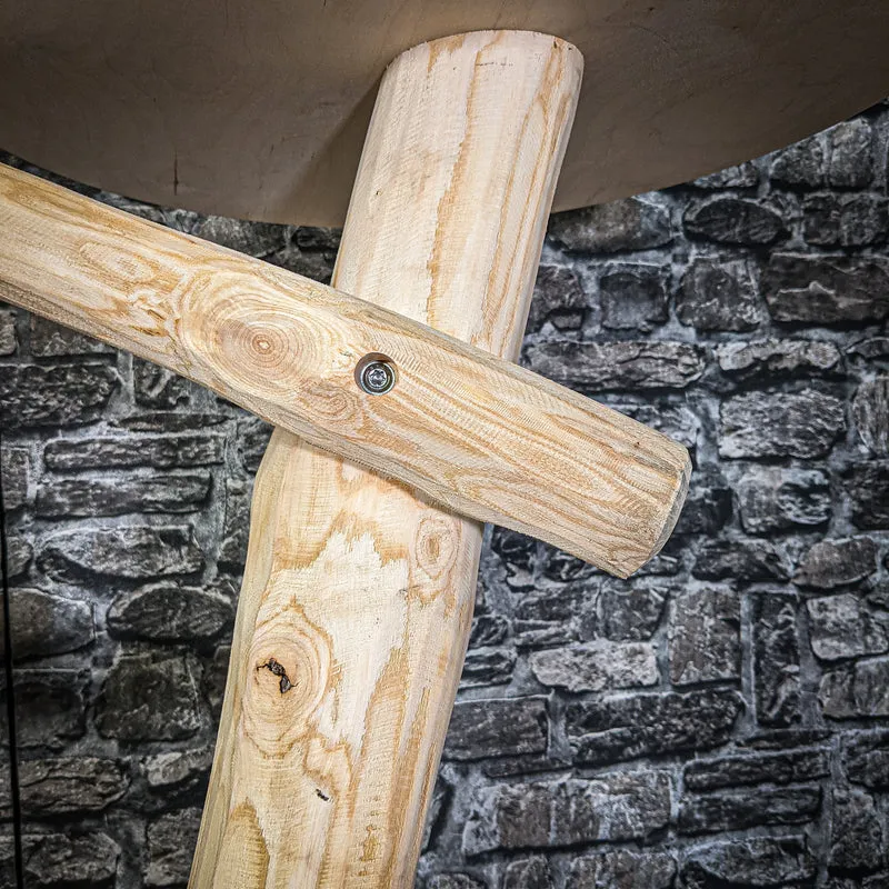 Naturkratzbaum 210 cm hoch Kratzbaum Natur Holz Design 2751 Katzenbaum