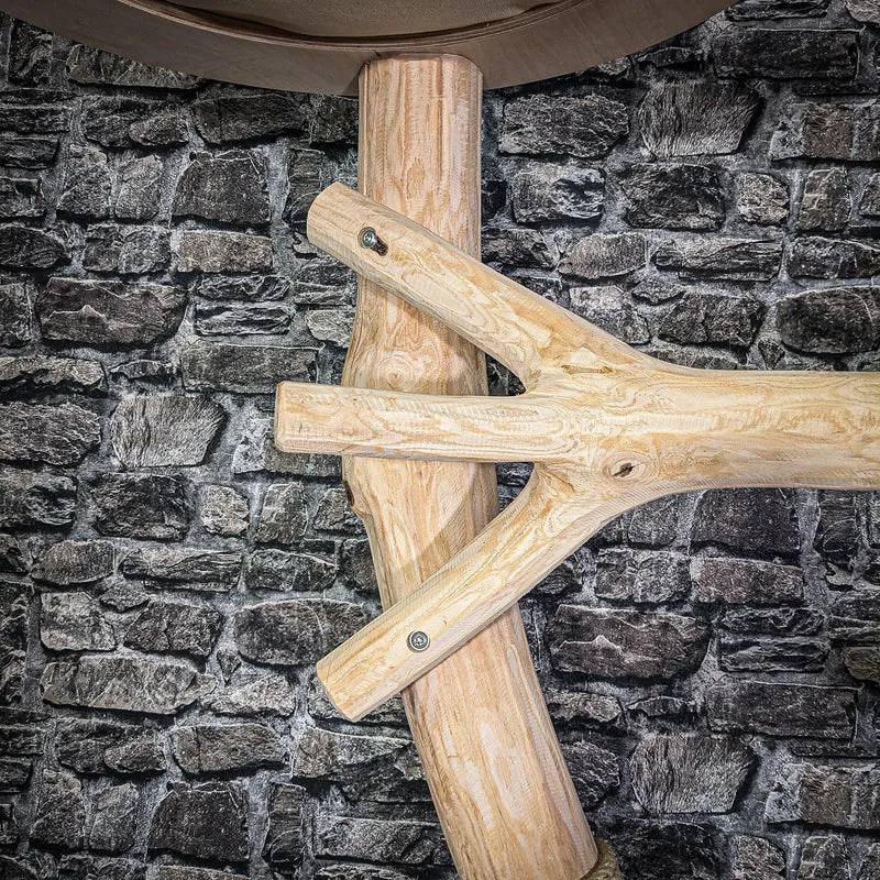 Naturkratzbaum 190 cm hoch Kratzbaum Natur Holz Design 2747 Katzenbaum