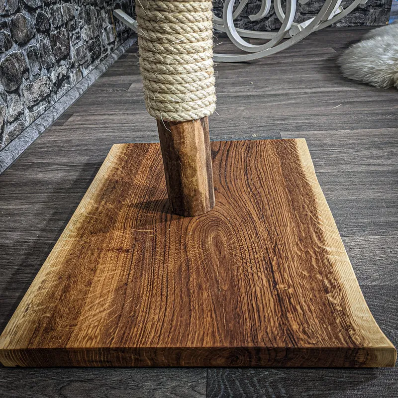 Kratzstamm 86 cm hoch Natur Holz Design Kratzbaum 2745 Naturkratzbaum