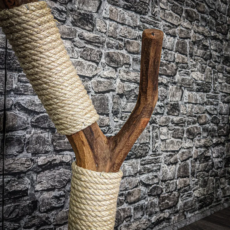 Kratzstamm 86 cm hoch Natur Holz Design Kratzbaum 2745 Naturkratzbaum