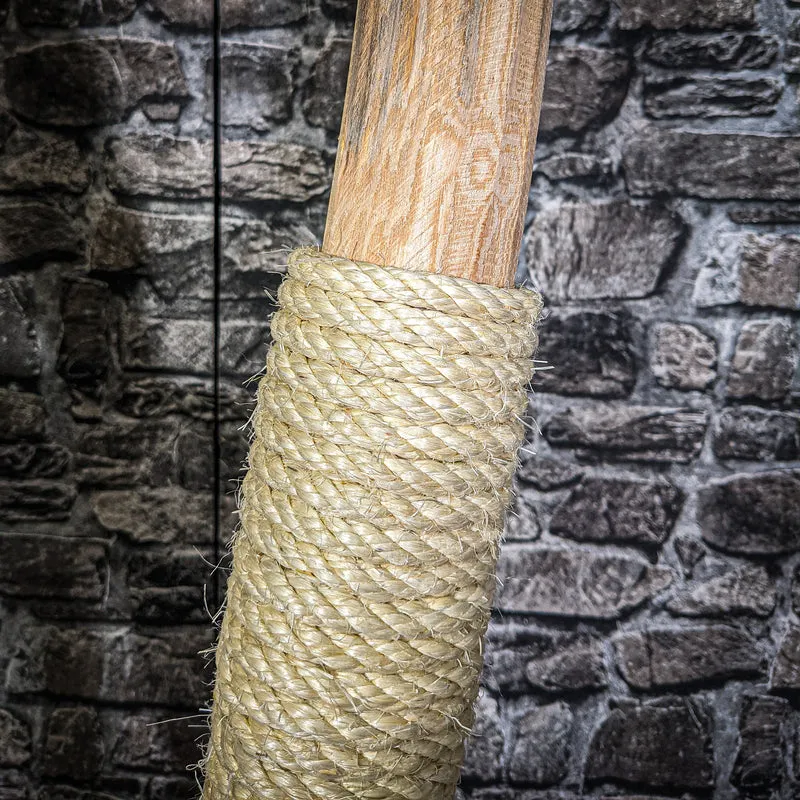 Naturkratzbaum 195 cm hoch Kratzbaum Natur Holz Design 2723 Katzenbaum