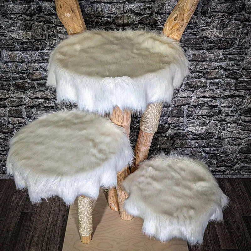 Naturkratzbaum 165 cm hoch Kratzbaum Natur Holz Design 2724 Katzenbaum