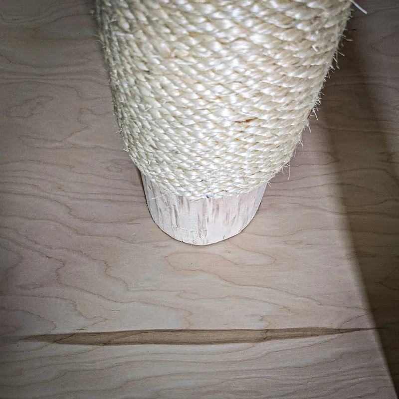 Naturkratzbaum 177 cm hoch Kratzbaum Natur Holz Design 2732 Katzenbaum