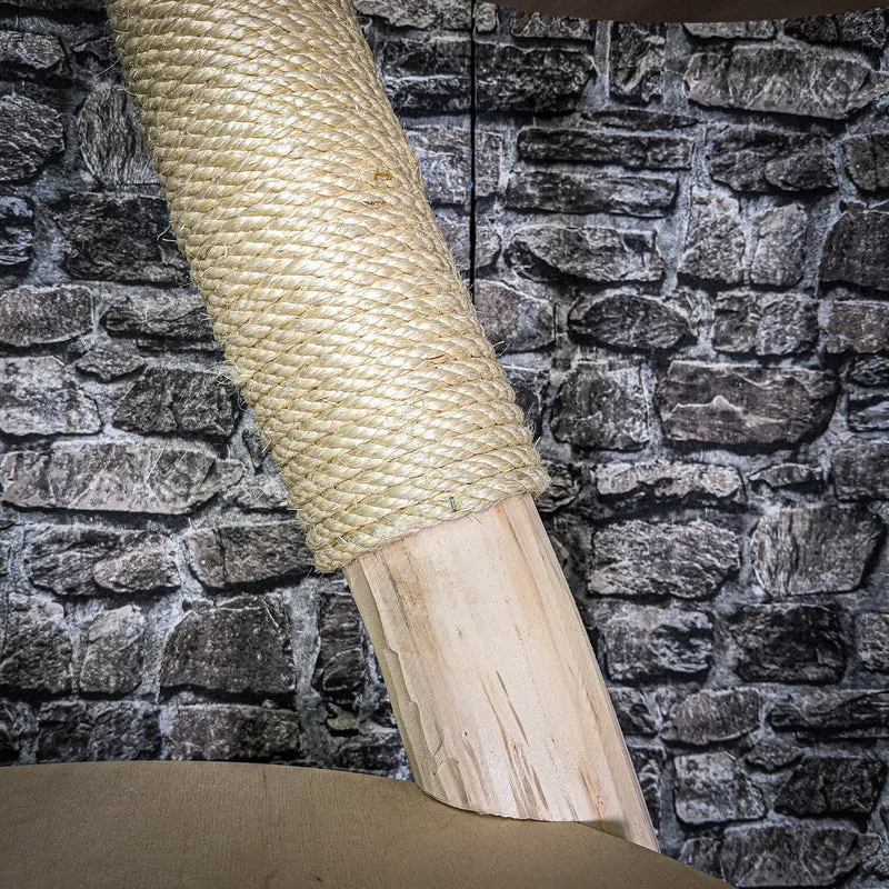 Naturkratzbaum 177 cm hoch Kratzbaum Natur Holz Design 2732 Katzenbaum