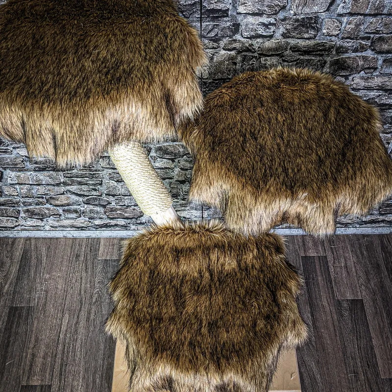 Naturkratzbaum 109 cm hoch Kratzbaum Natur Holz Design 2738 Katzenbaum