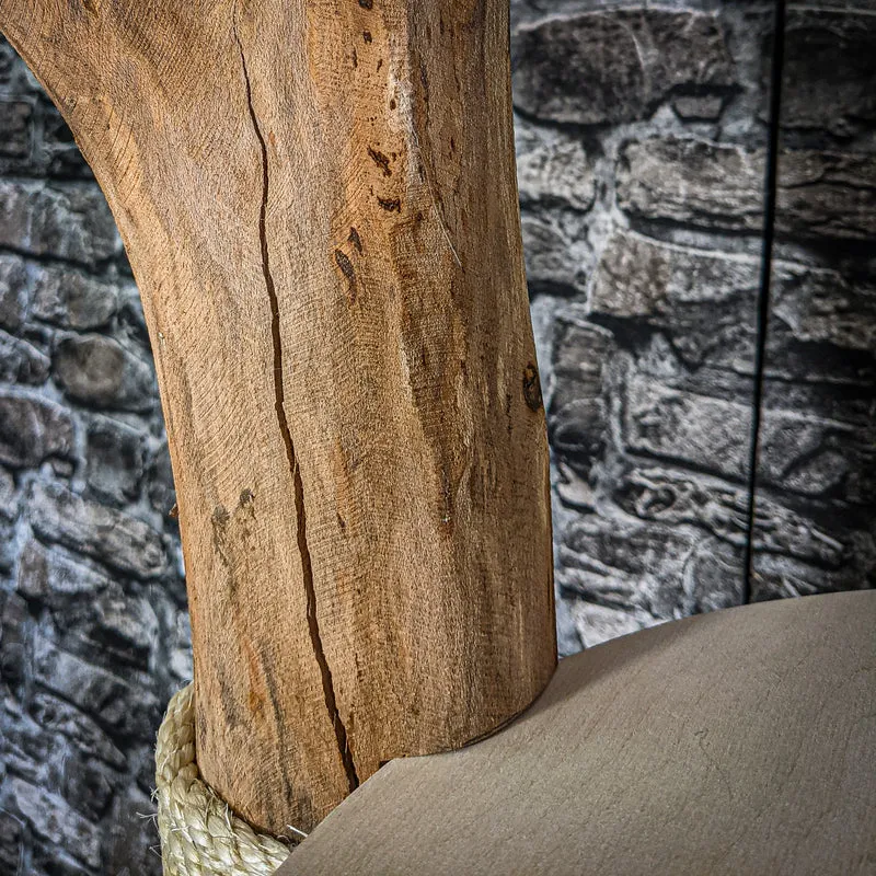 Naturkratzbaum 207 cm hoch Kratzbaum Natur Holz Design 2730 Katzenbaum