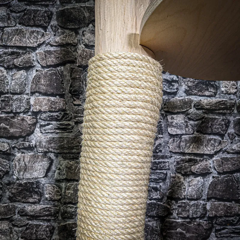 Naturkratzbaum 191 cm hoch Kratzbaum Natur Holz Design 2727 Katzenbaum