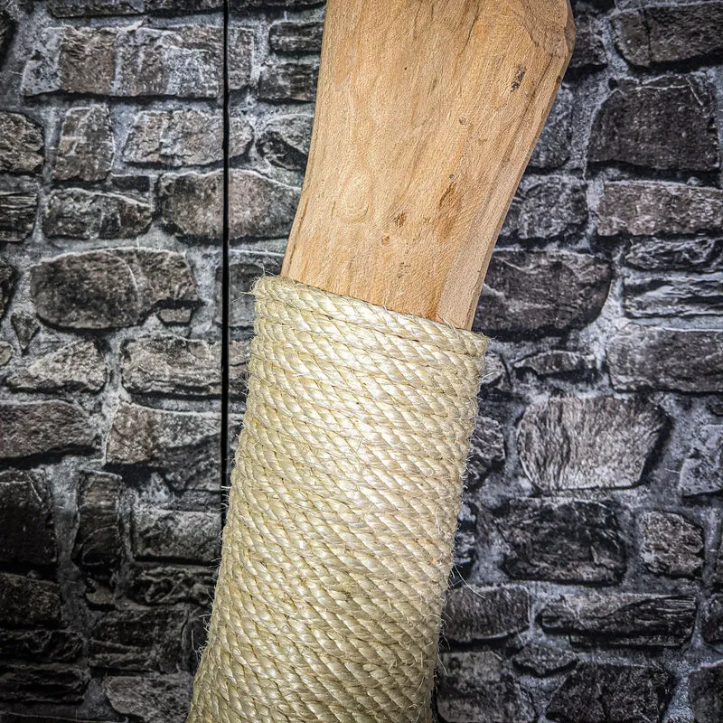Naturkratzbaum 137 cm hoch Kratzbaum Natur Holz Design 2722 Katzenbaum
