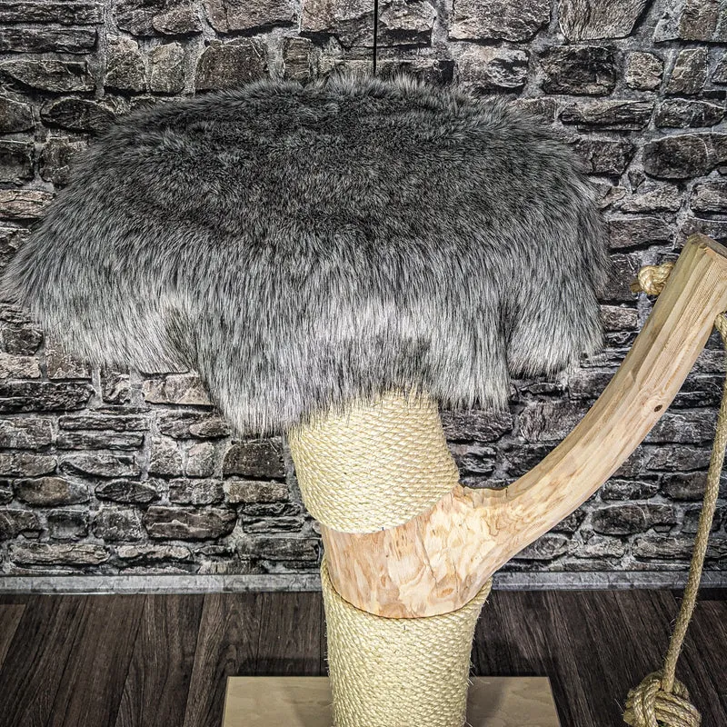 Katzenbett Liegemulde 92 cm hoch Natur Holz Design Kratzbaum 2712 Naturkratzbaum