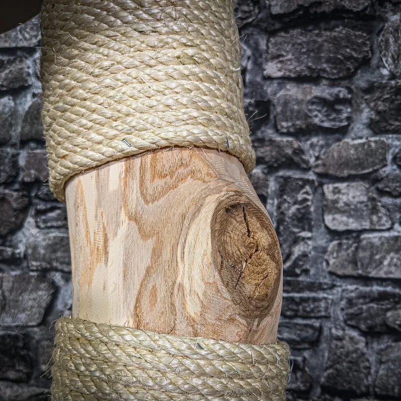 Naturkratzbaum 175 cm hoch Kratzbaum Natur Holz Design 2699 Katzenbaum