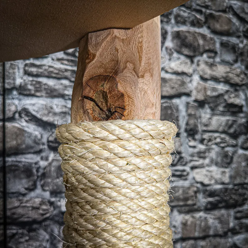 Naturkratzbaum 158 cm hoch Kratzbaum Natur Holz Design 2695 Katzenbaum
