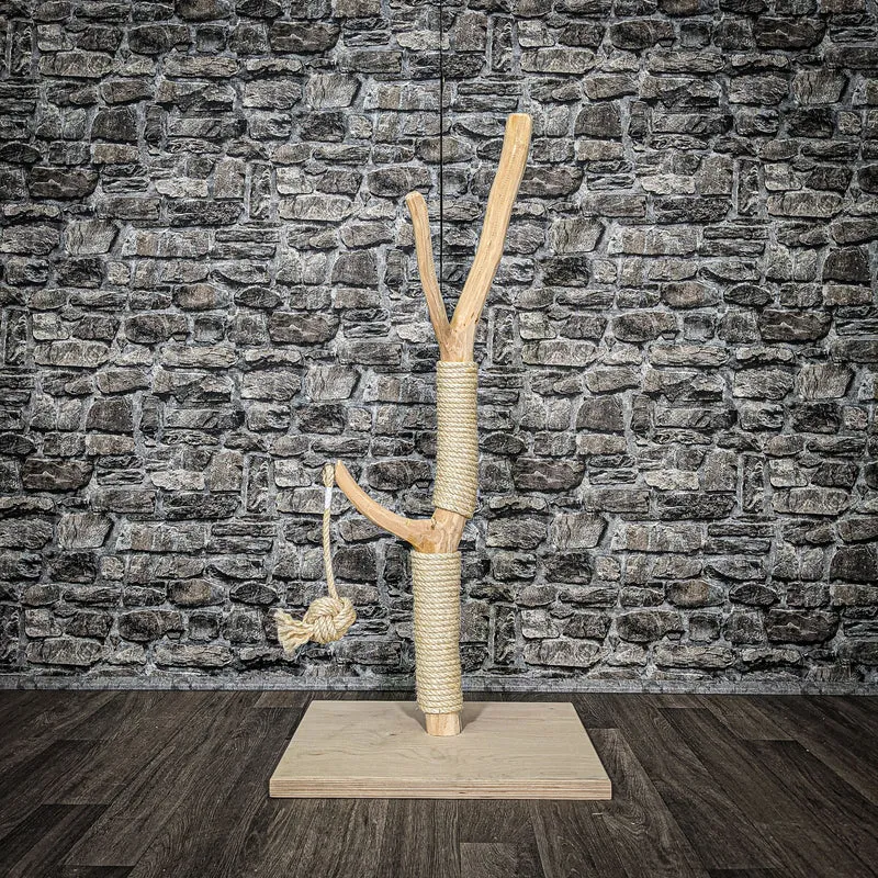 Kratzstamm 2561 Natur Holz Design Kratzbaum 115 cm hoch Naturkratzbaum