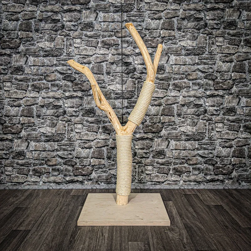 Kratzstamm 2560 Natur Holz Design Kratzbaum 110 cm hoch Naturkratzbaum