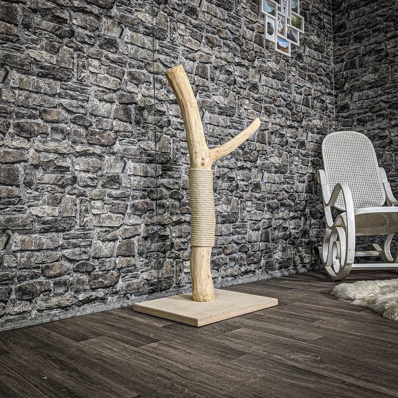 Kratzstamm 2553 Natur Holz Design Kratzbaum 110 cm hoch Naturkratzbaum