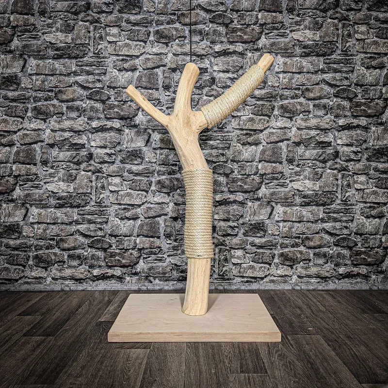 Kratzstamm 2552 Natur Holz Design Kratzbaum 100 cm hoch Naturkratzbaum