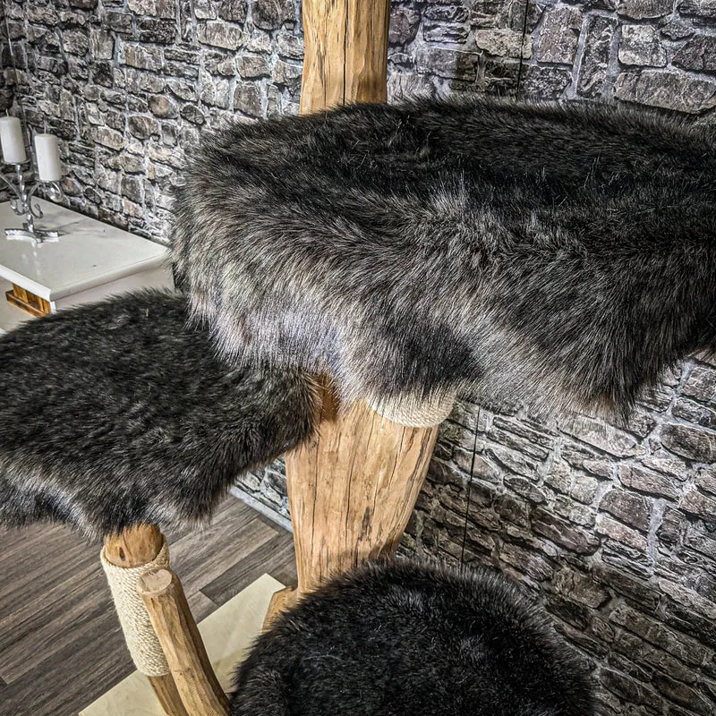 Naturkratzbaum 2289 Kratzbaum Natur Holz Design 175 cm hoch
