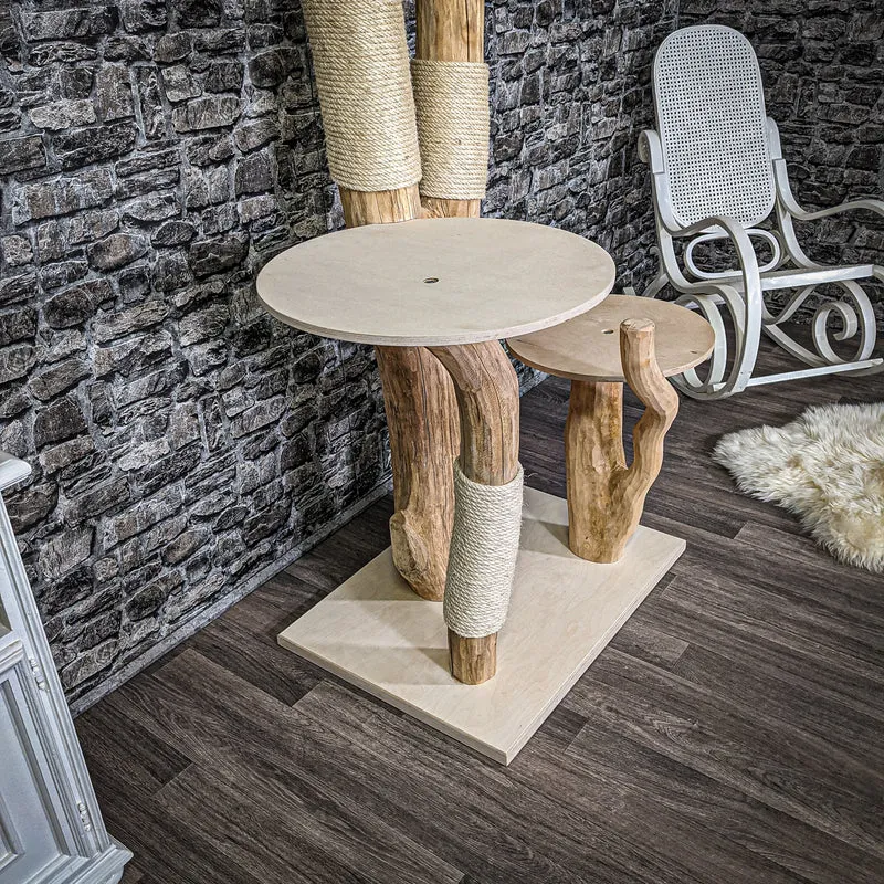 Naturkratzbaum 2289 Kratzbaum Natur Holz Design 175 cm hoch
