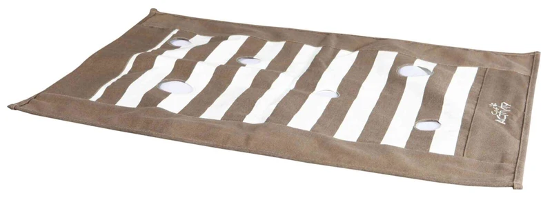 Pföteldecke mit Raschelfolie zum Verstecken von Snacks, Strategiespiel für Katzen