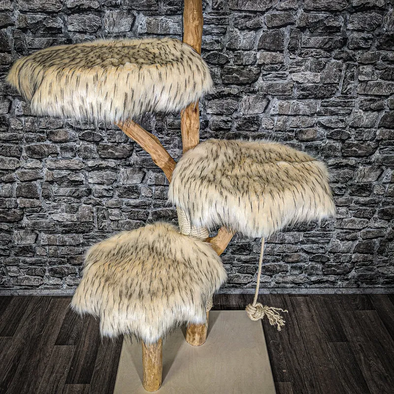 Naturkratzbaum 2254 Kratzbaum Natur Holz Design 160 cm hoch