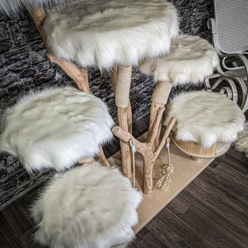 Naturkratzbaum 2259 Kratzbaum Natur Holz Design 152 cm hoch