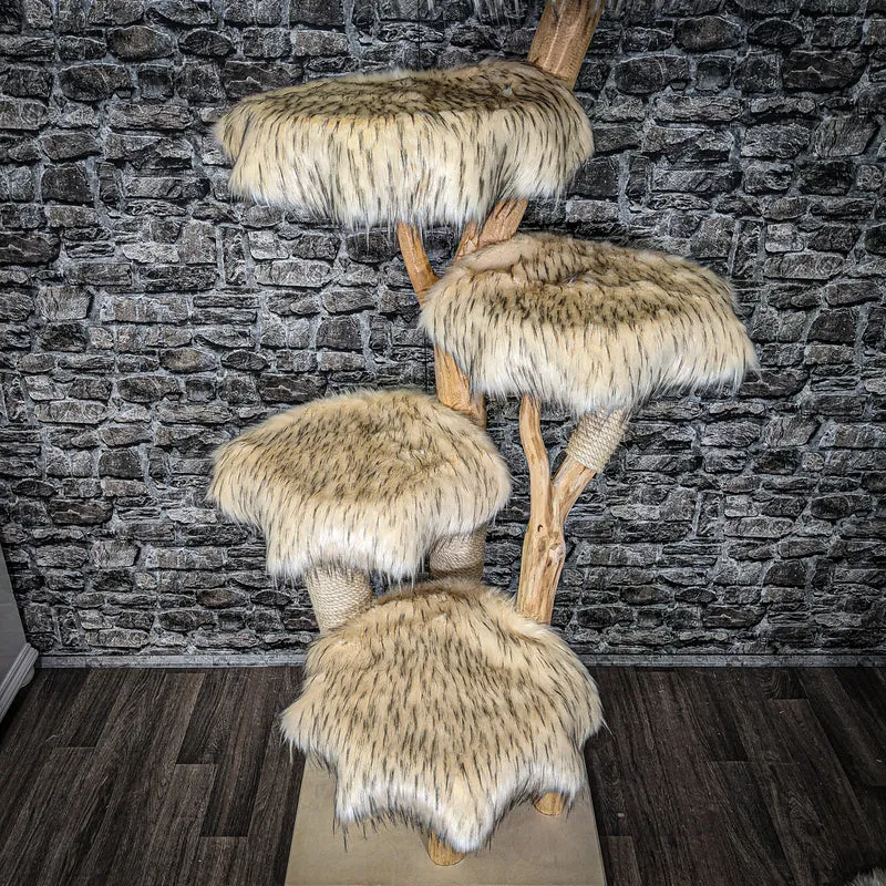 Naturkratzbaum 2255 Kratzbaum Natur Holz Design 170 cm hoch