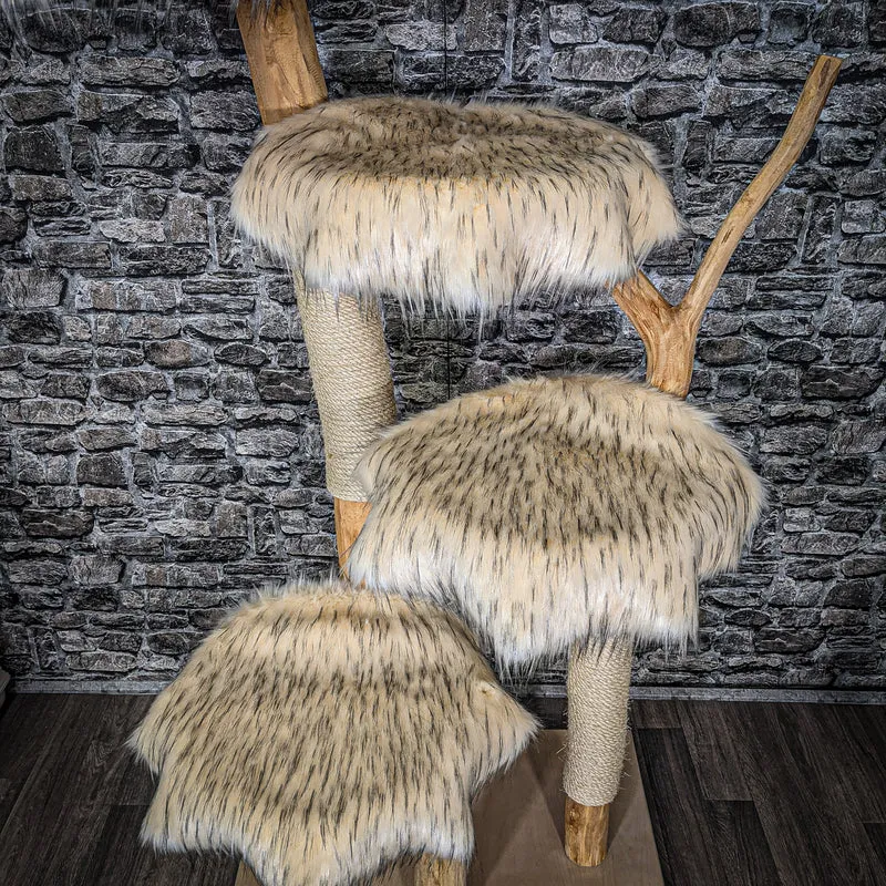Naturkratzbaum 2209 Kratzbaum Natur Holz Design 165 cm hoch