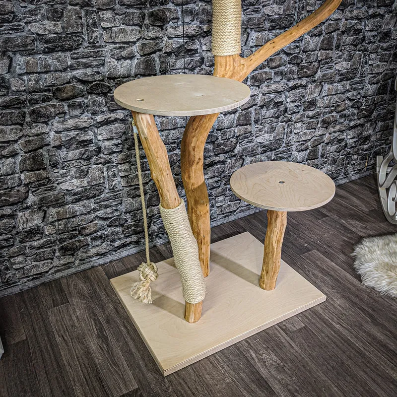 Naturkratzbaum 2190 Kratzbaum Natur Holz Design 175 cm hoch