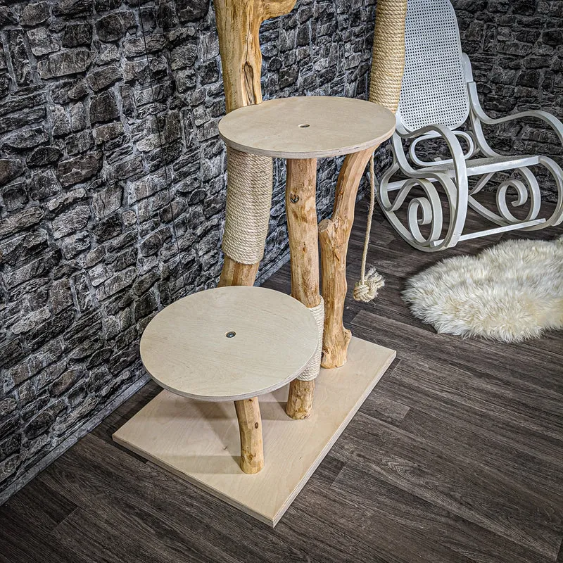 Naturkratzbaum 2176 Kratzbaum Natur Holz Design 170 cm hoch