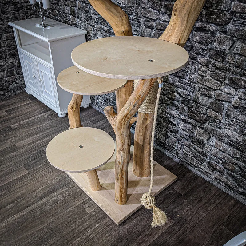 Naturkratzbaum 2175 Kratzbaum Natur Holz Design 165 cm hoch