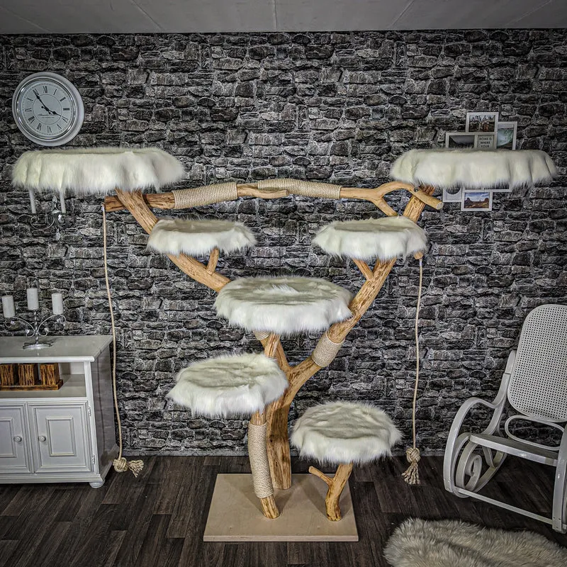 Naturkratzbaum 2117 Kratzbaum Natur Holz Design 180 cm hoch