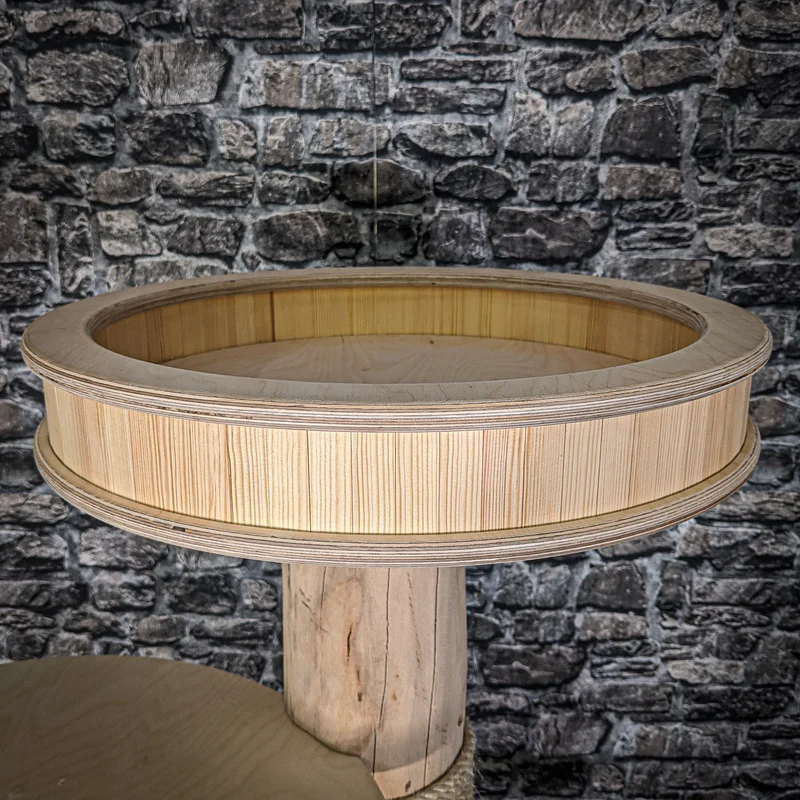 Naturkratzbaum 2067 Kratzbaum Natur Holz Design 170 cm hoch