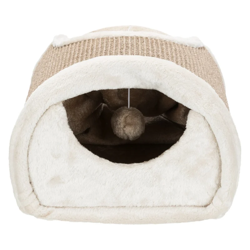 Kratztunnel für Katzen mit Sisal