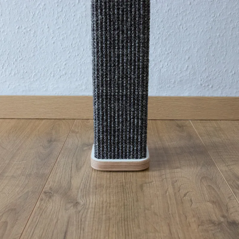 Cliffhänger | KLETTER-KRATZSTAMM mit HÄNGEMATTE aus Sisal für Katzen - Kratzsäule 118cm, 148cm
