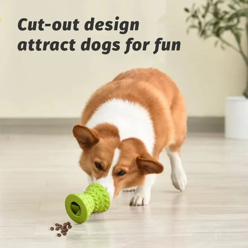 Interactive Food Treat Dispensing Chew Toys For Puppies Dogs