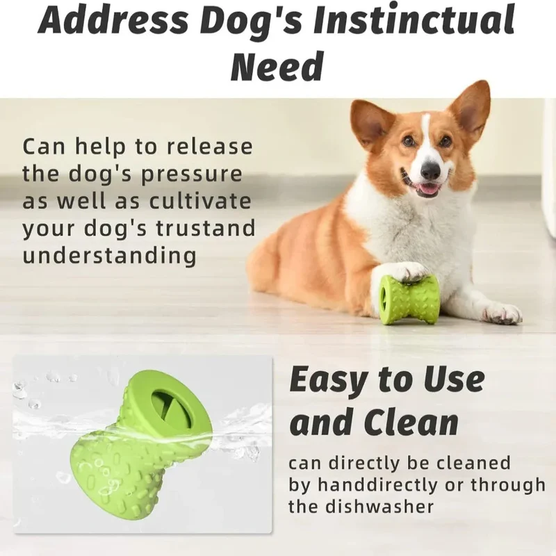 Interactive Food Treat Dispensing Chew Toys For Puppies Dogs