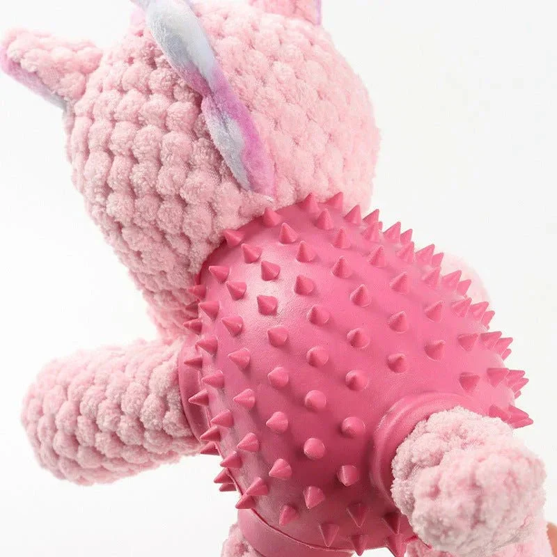Pet Dog Sloth Unicorn Plush Chew Toys