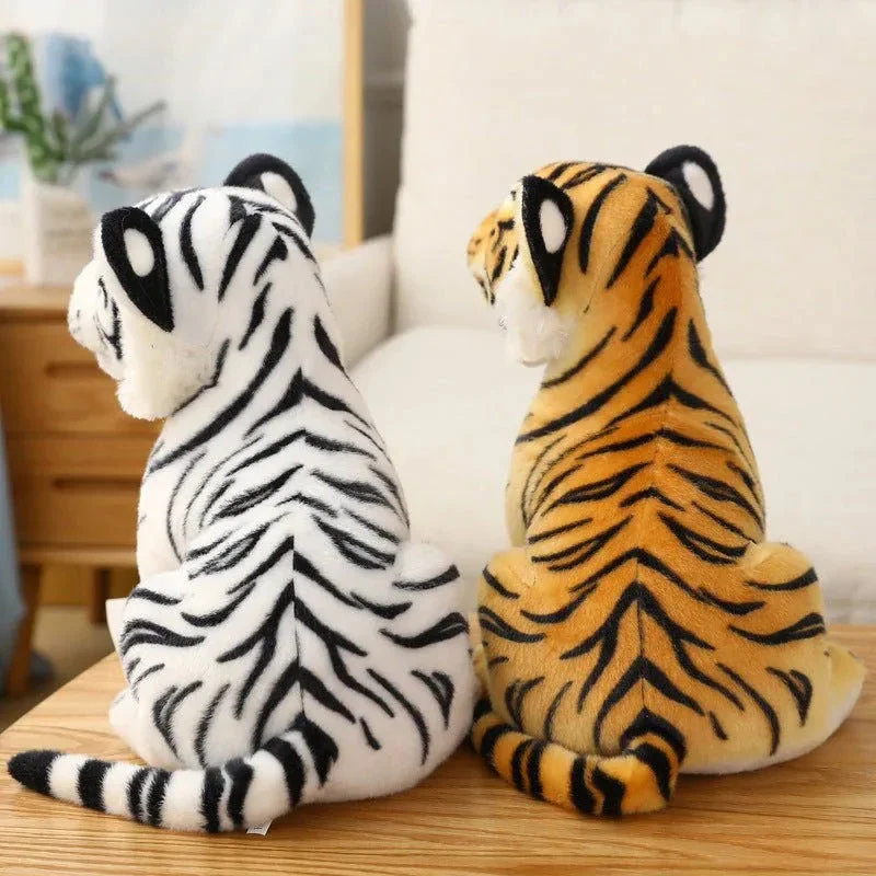 Sitting Tiger Dolls Stuffed Animals Plush Toys