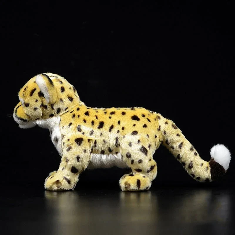 Standing Big Cat Cheetah Plush Toy