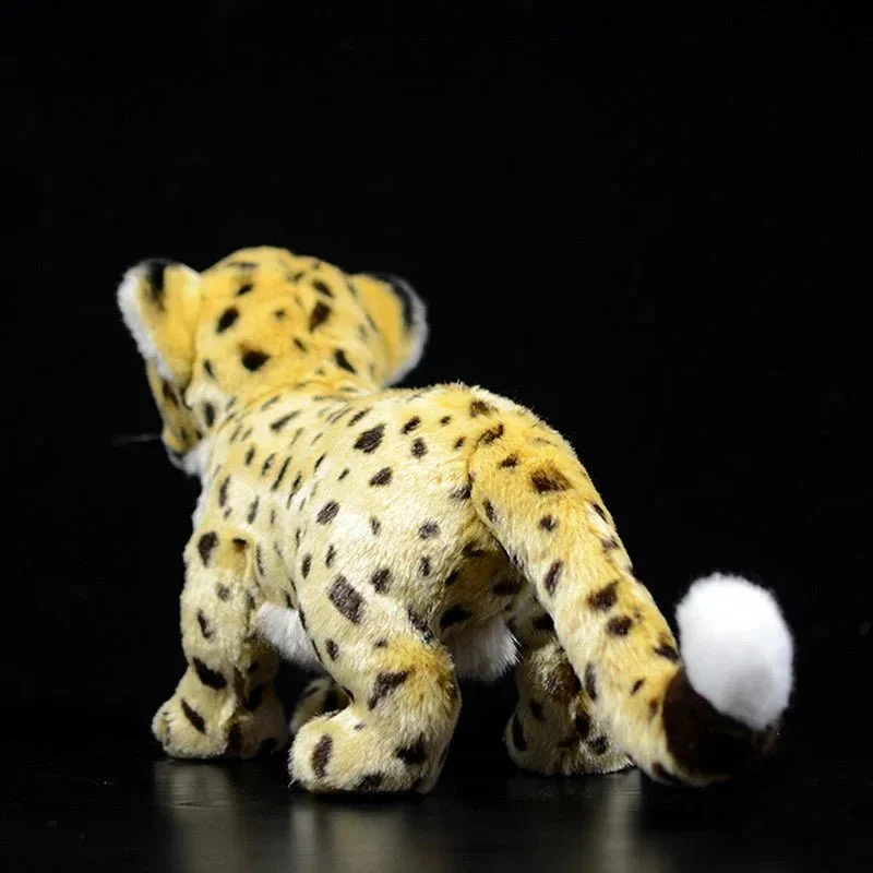 Standing Big Cat Cheetah Plush Toy