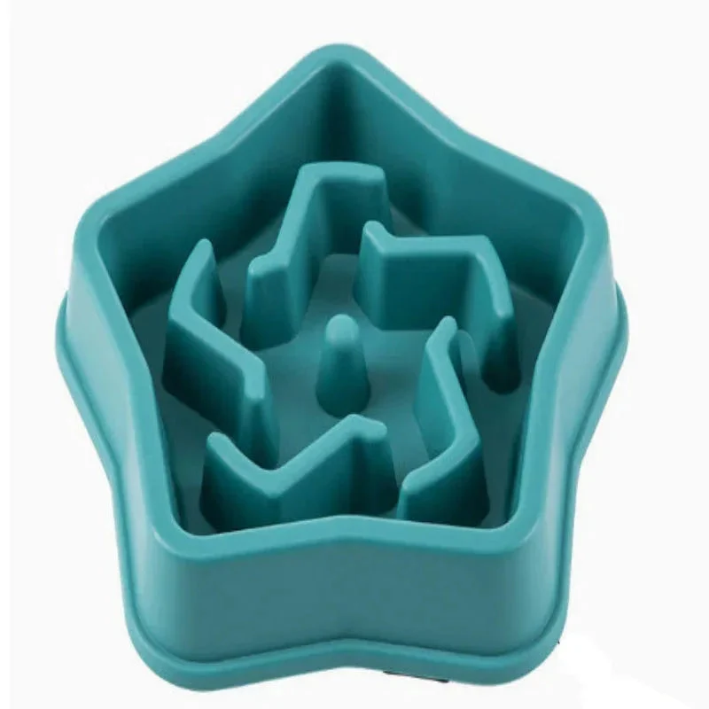 Slow Anti-choke Anti-Skid Feeding Dog Bowl