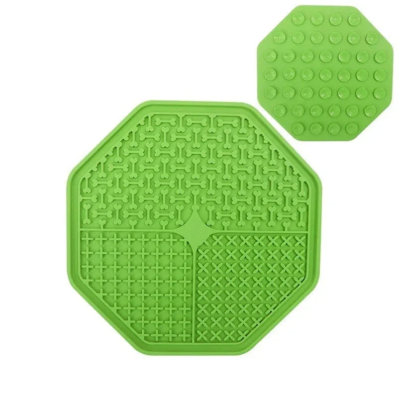 Silicone Pet Licking Dog Feeding Mat For Slow Feeding