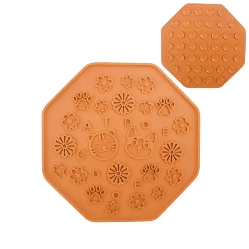 Silicone Pet Licking Dog Feeding Mat For Slow Feeding