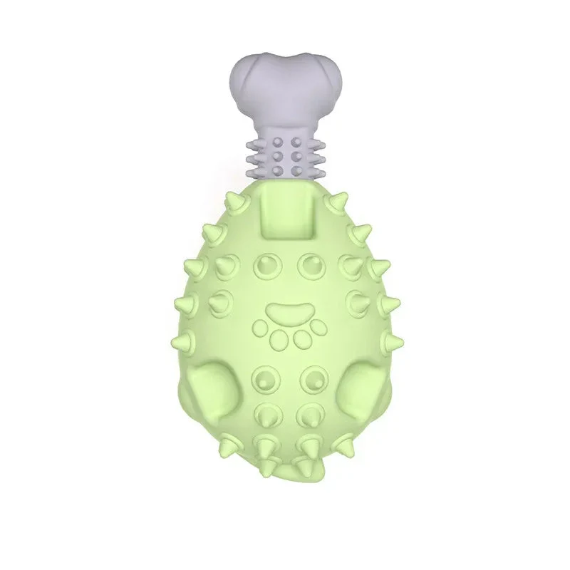 Vocal Molar TPR Chicken Leg Dog Chew Toy