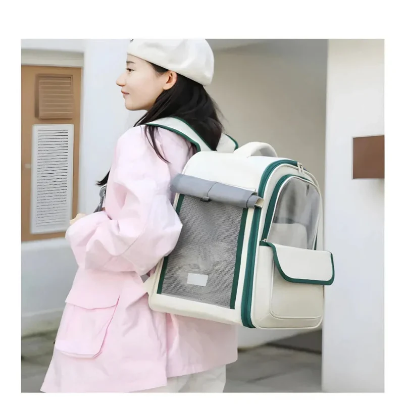 Scratch Resistant Breathable Wear-Resistant Pet Bag Cat Backpack