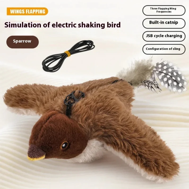Cat Toy Electric Rechareable Simulation Bird